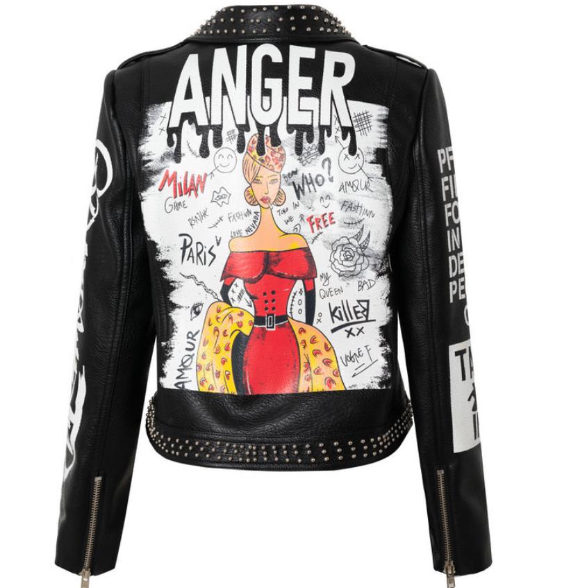 Street Art Moto Jacket Collection