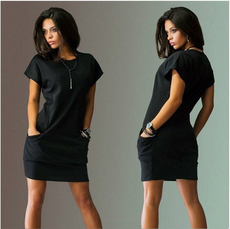 Urban Ease Pocket T-Shirt Dress