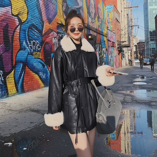 : Winter Rider Longline Moto Jacket