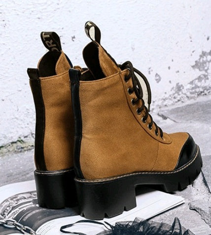 Rebel Edge Rivet Martin Boots