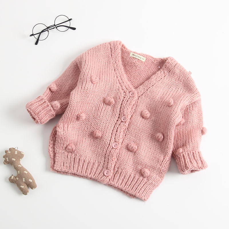 Cozy Knit Baby Cardigan Jacket