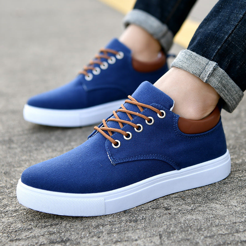 Korean-Style Canvas Sports Shoes