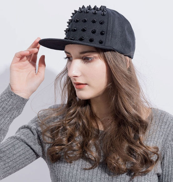 : Midnight Edge Rivet Hat