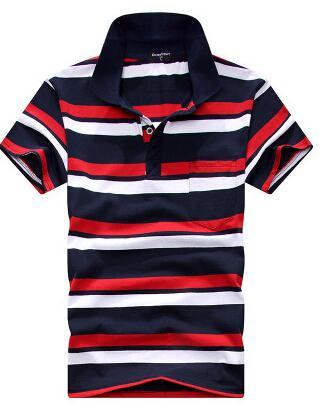 Stripes & Style Polo