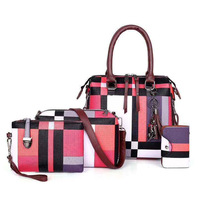 Urban Plaid Designer Tote