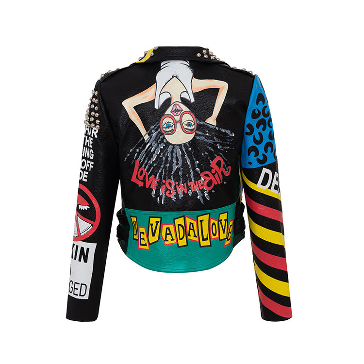 👉 Graphic Mayhem Moto Jacket