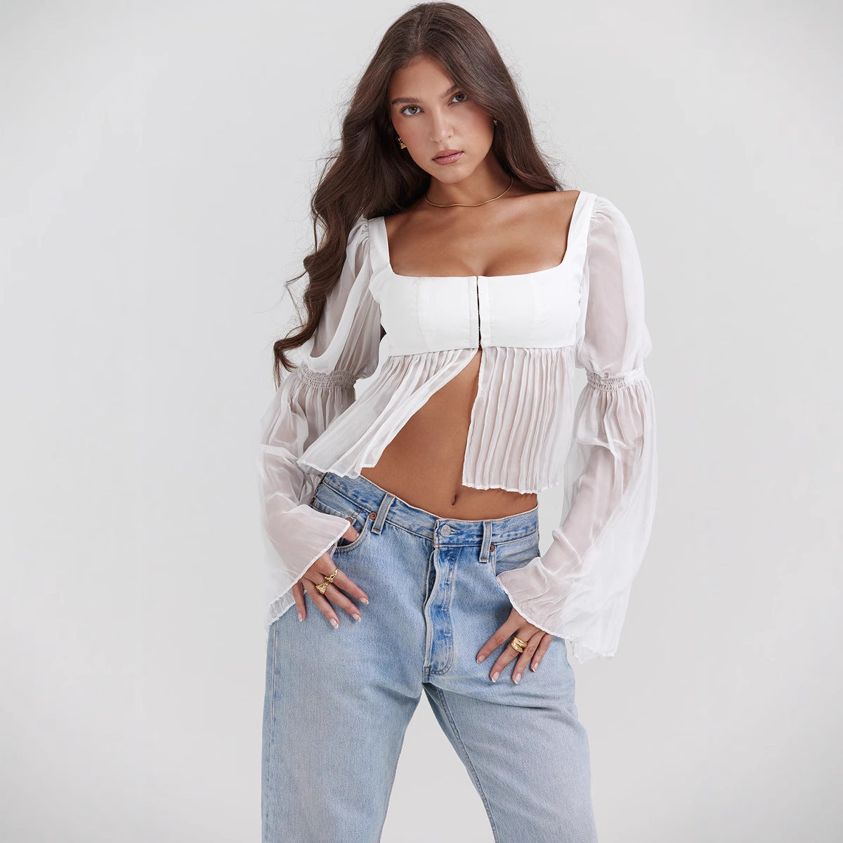 Sheer Allure Top