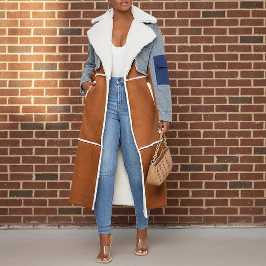 Denim Patch Trench