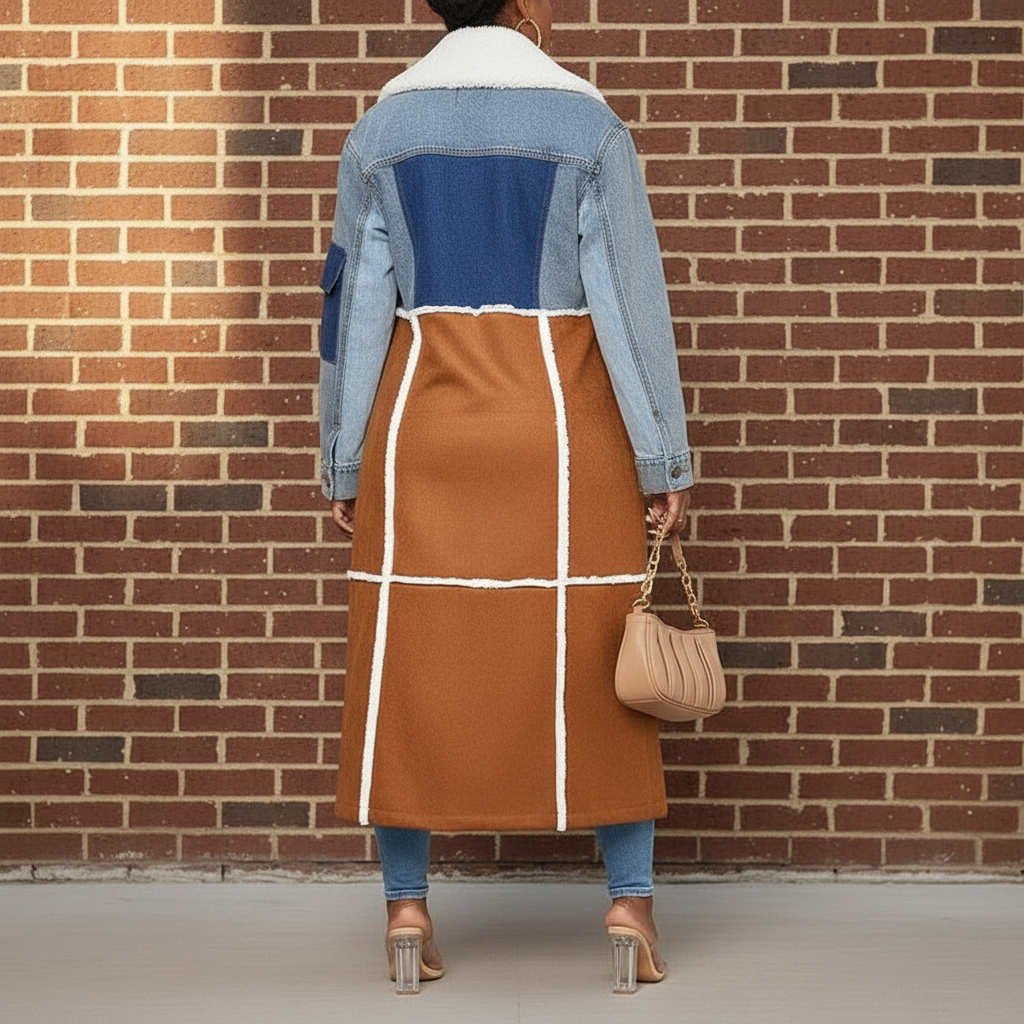 Denim Patch Trench