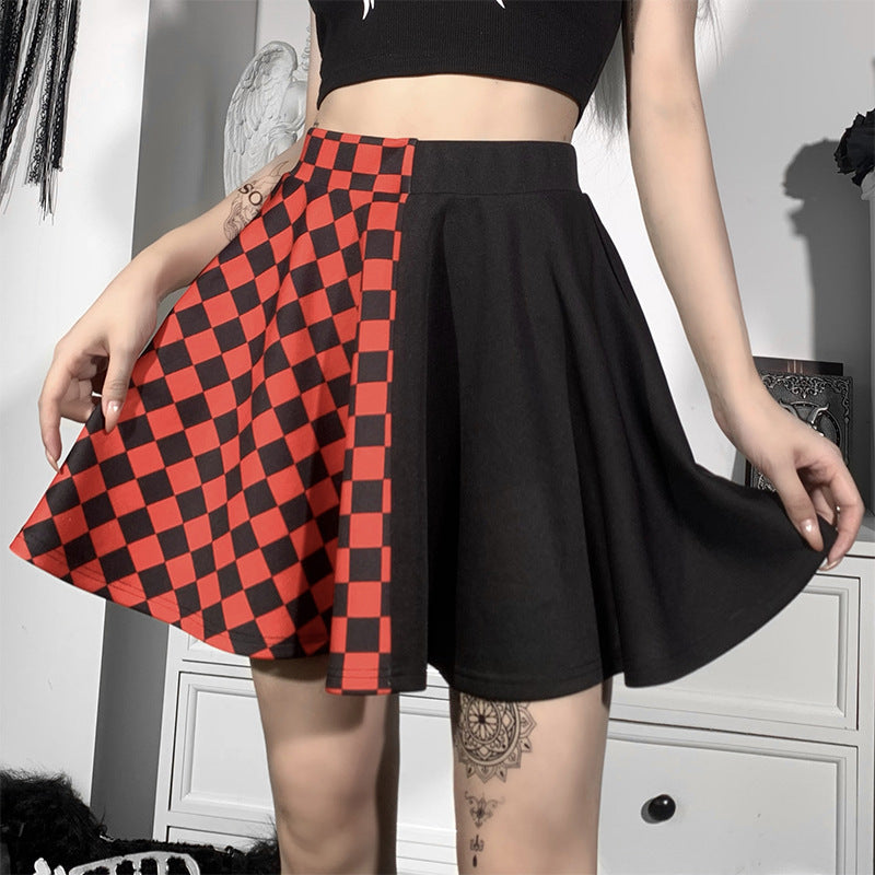 Street Queen Check Skirt