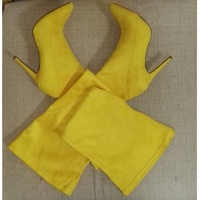 Hot Pursuit Suede Thigh-Highs (comes in 7 colors 🔥)