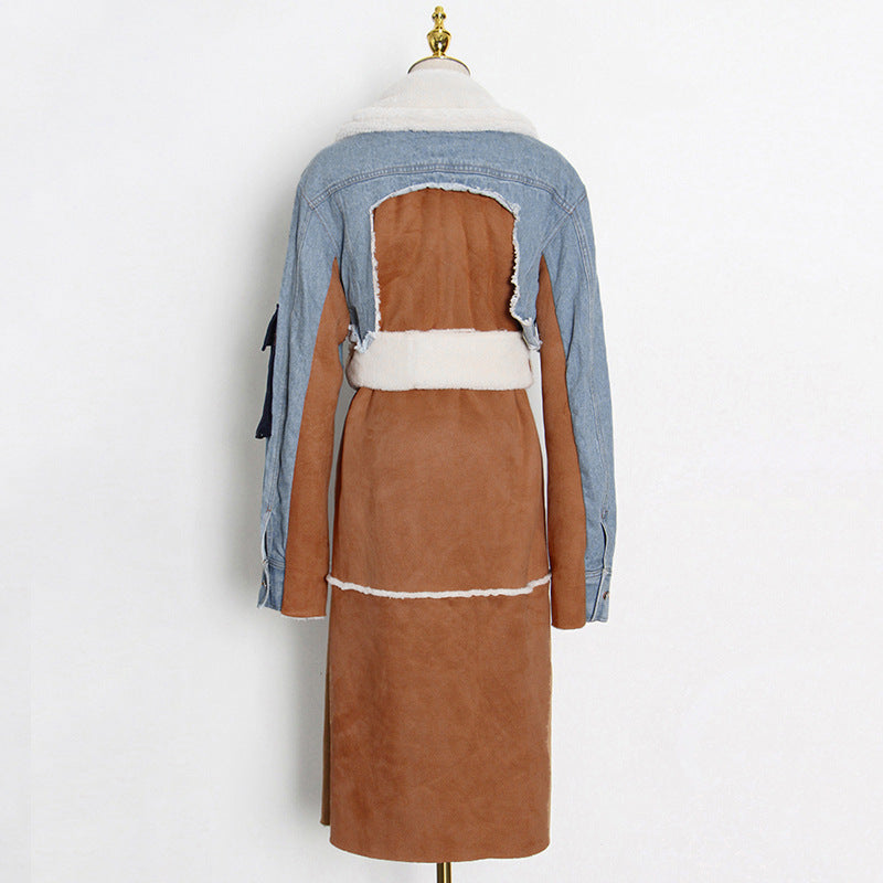 Denim Patch Trench