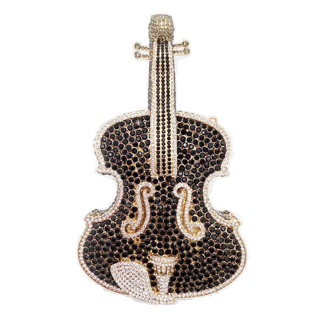 🎻 “Symphony Luxe Violin Clutch