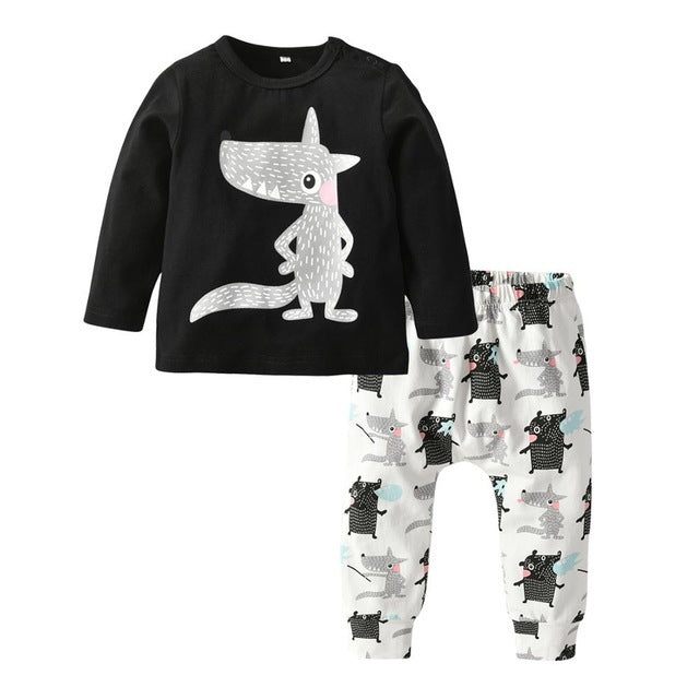 Mini Boss Long Sleeve Outfit Set