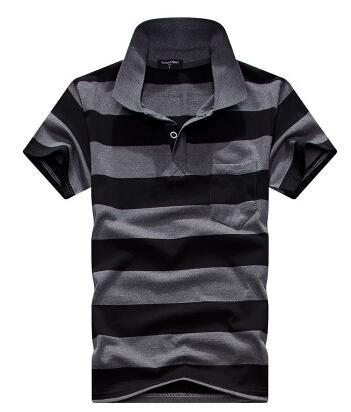 Stripes & Style Polo