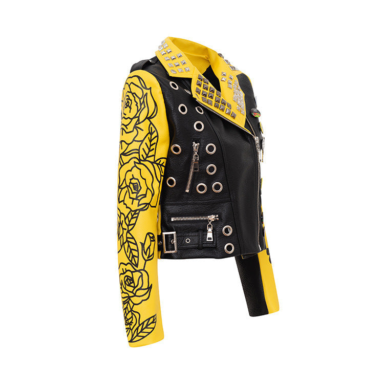 Graffiti Queen Moto Jacket