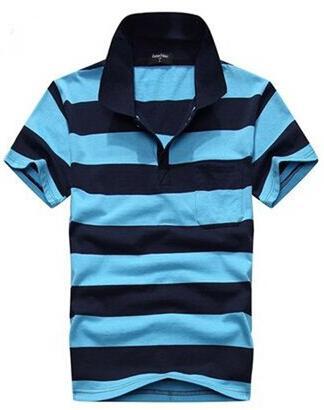 Stripes & Style Polo