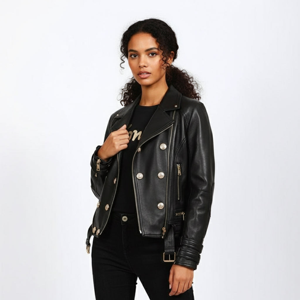 Midnight Rebel Moto Jacket