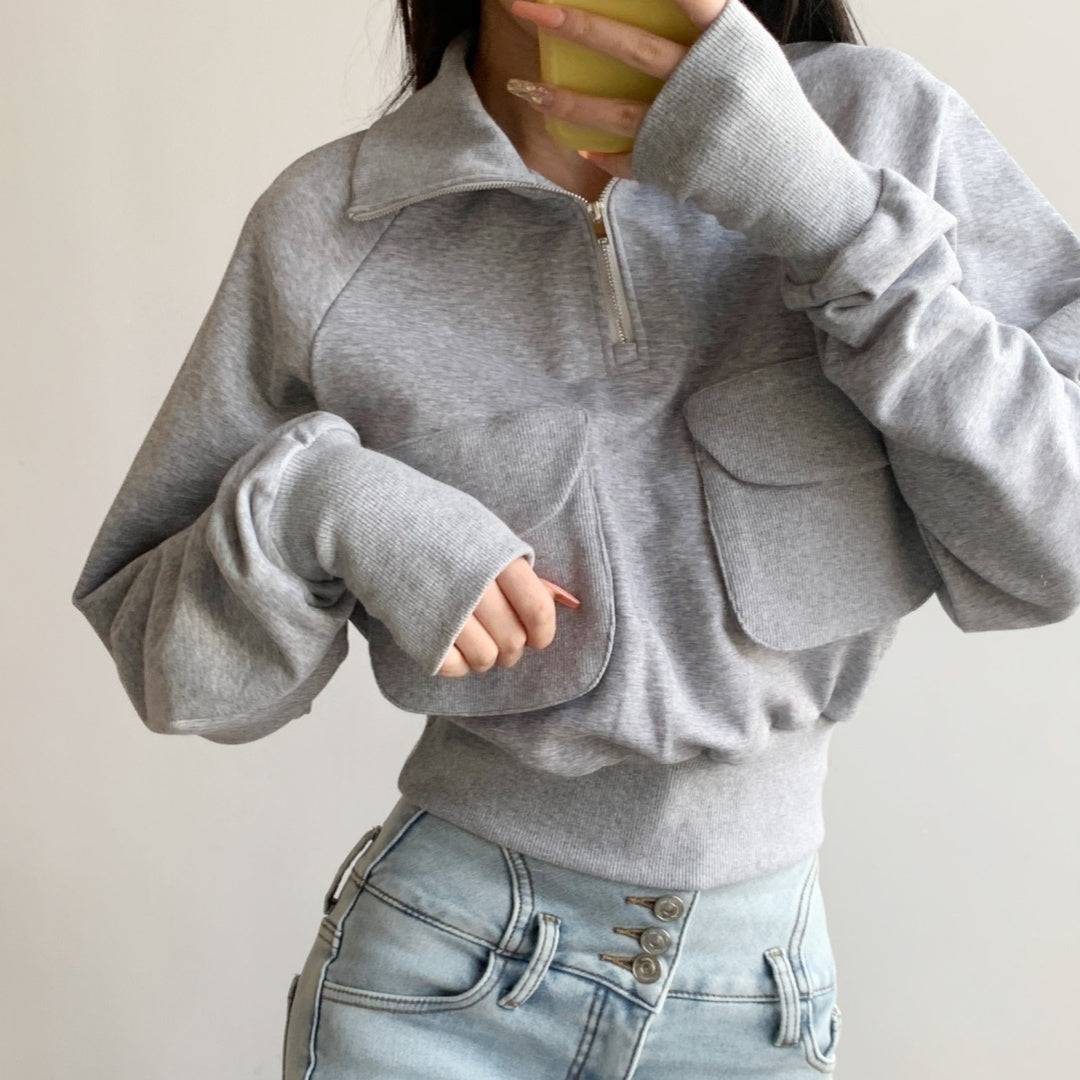 "Effortless Energy Zip Pullover"