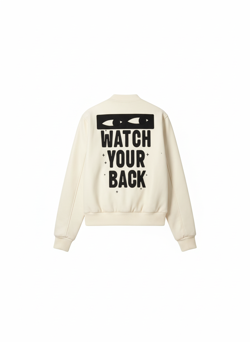 Protect Your Inner G/Watch Your Back Statement Jacket