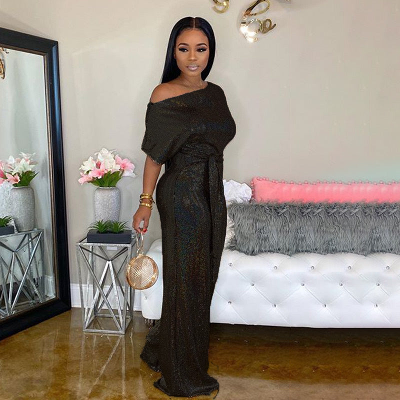 Prism Shine Sequin Jumpsuit