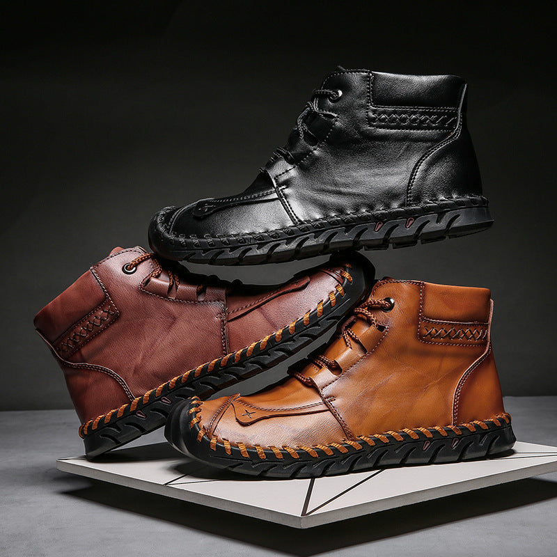 Heritage Trail Leather Boots