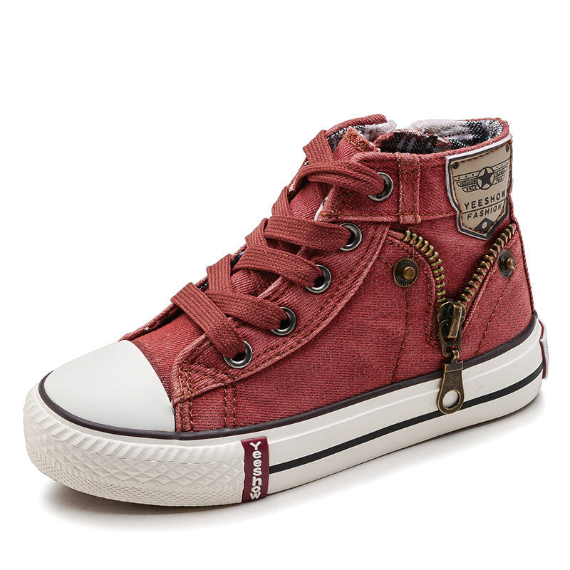 Trendy Spring Boys' Canvas Shoes