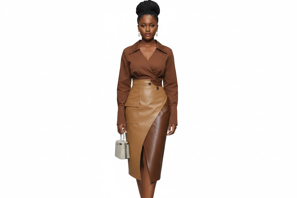 Executive Edge Skirt Suit Set