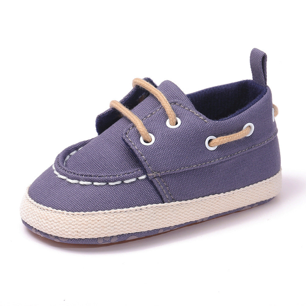 Cozy Step Soft-Sole Toddler Canvas Shoes