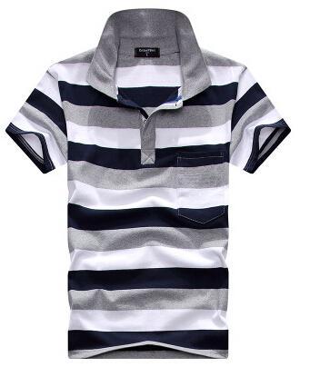 Stripes & Style Polo