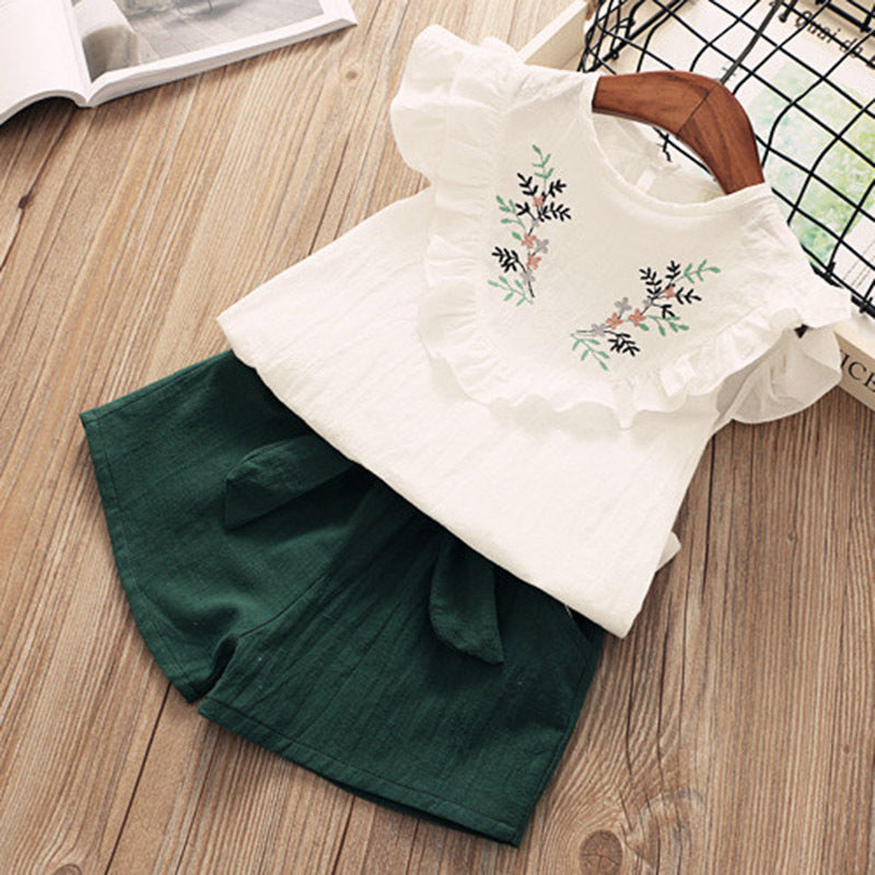 Little Diva Blouse & Short Set