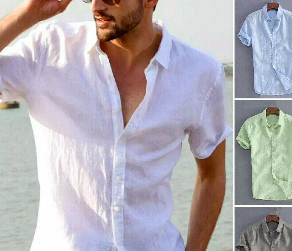 Men's Hemp Cotton Shirt