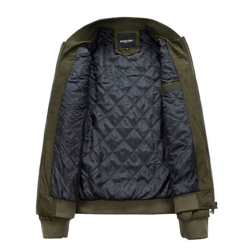 "Savage Suede Bomber"