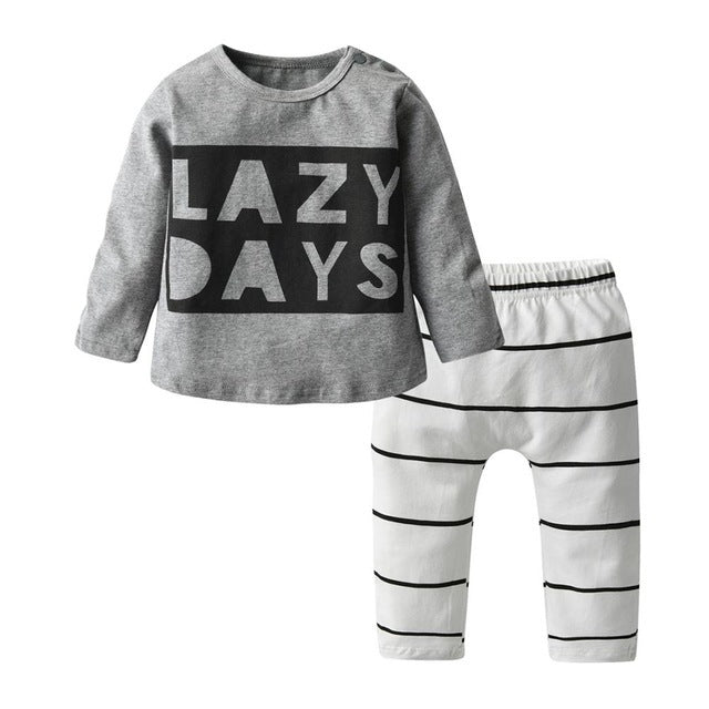 Mini Boss Long Sleeve Outfit Set