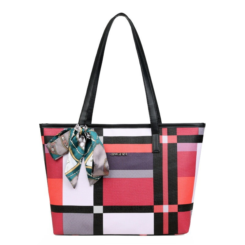 BlockBurst Tote