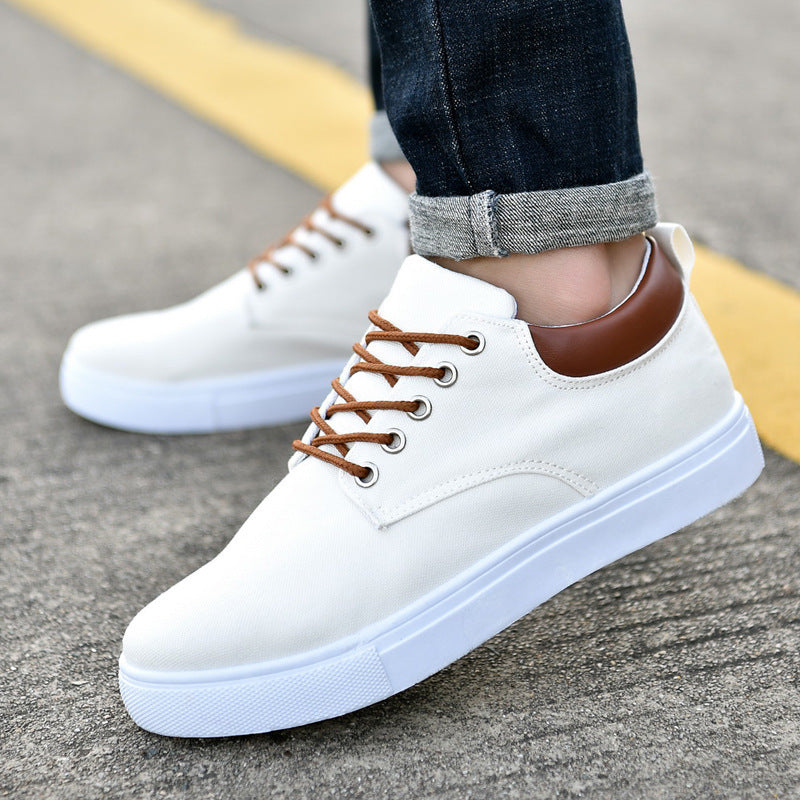 Korean-Style Canvas Sports Shoes