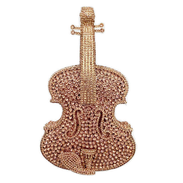 🎻 “Symphony Luxe Violin Clutch
