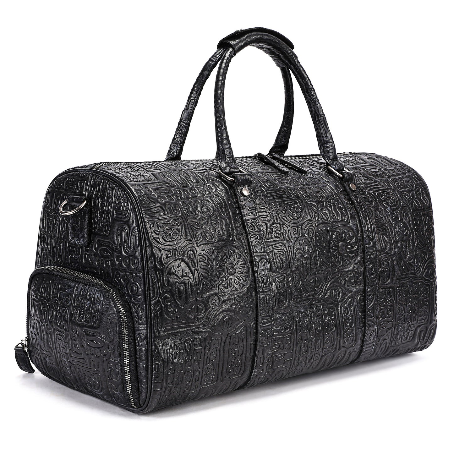 Onyx Embossed Travel Duffel