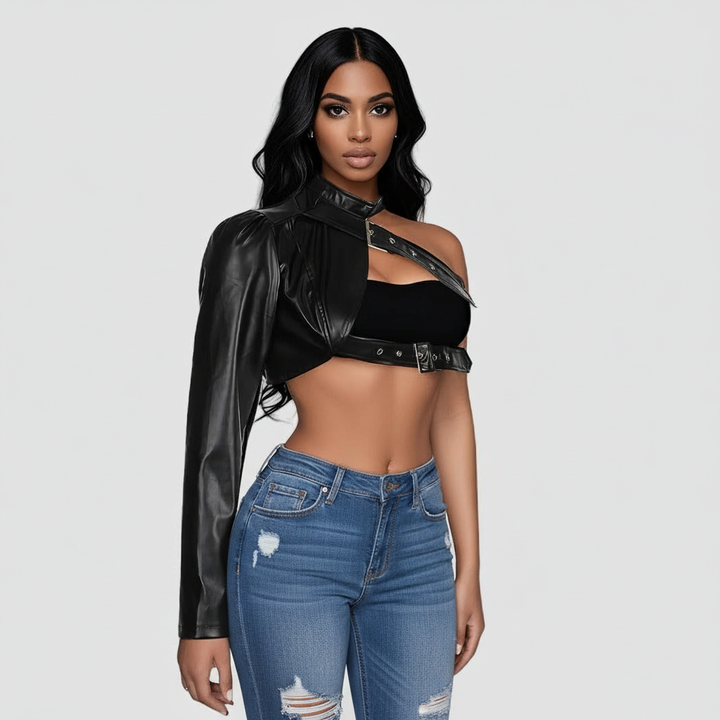 🔥 Half-Halter Havoc Jacket