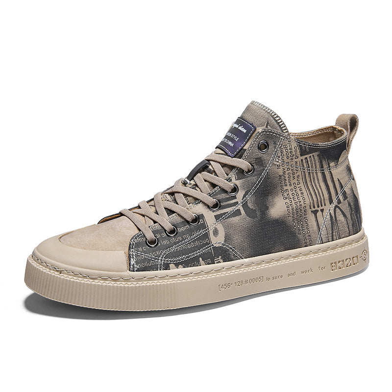 Classic High-Top Canvas Shoes