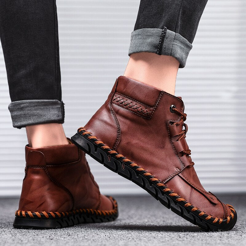 Heritage Trail Leather Boots