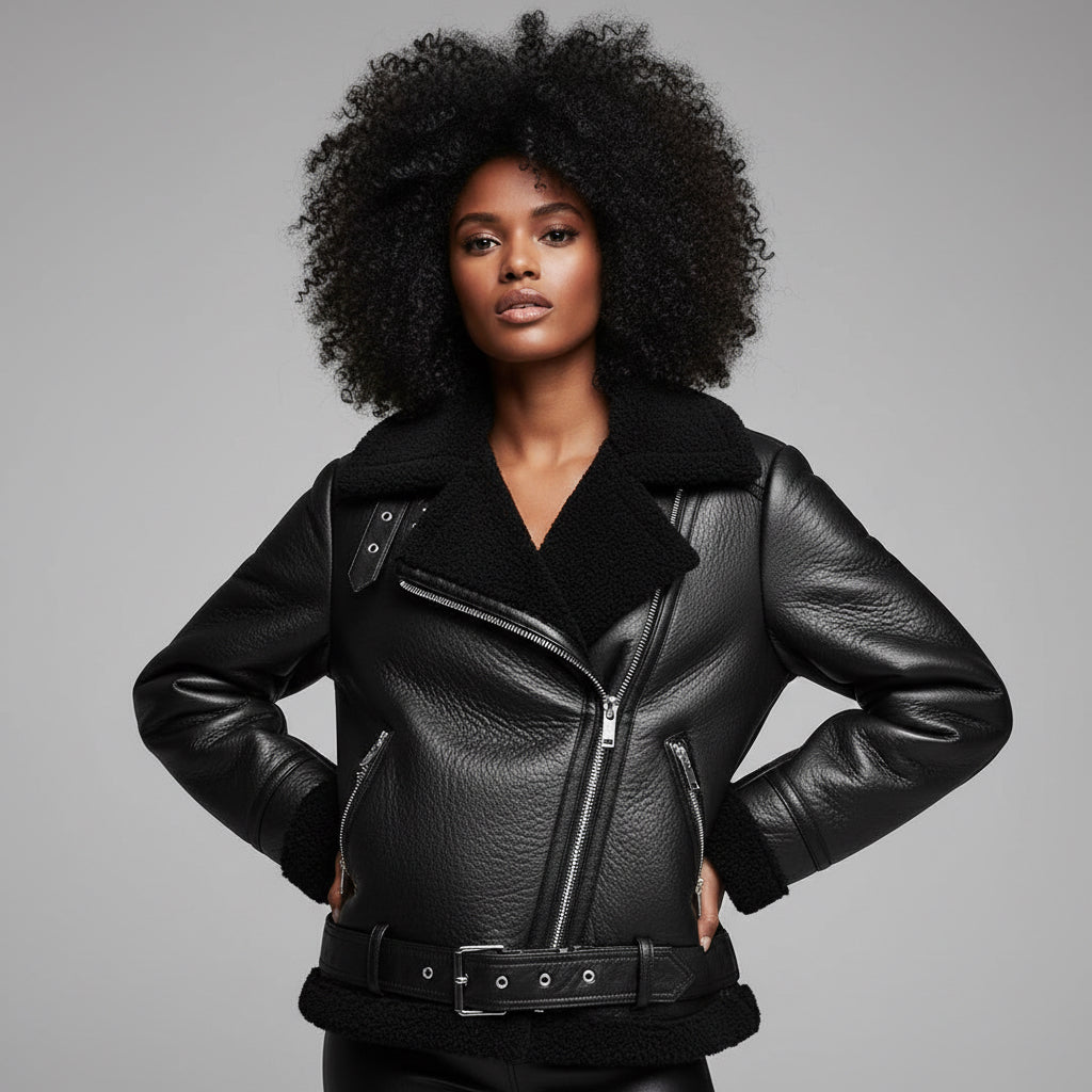 Road Queen Oversized Moto Jacket