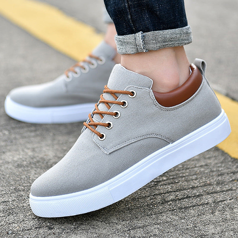 Korean-Style Canvas Sports Shoes