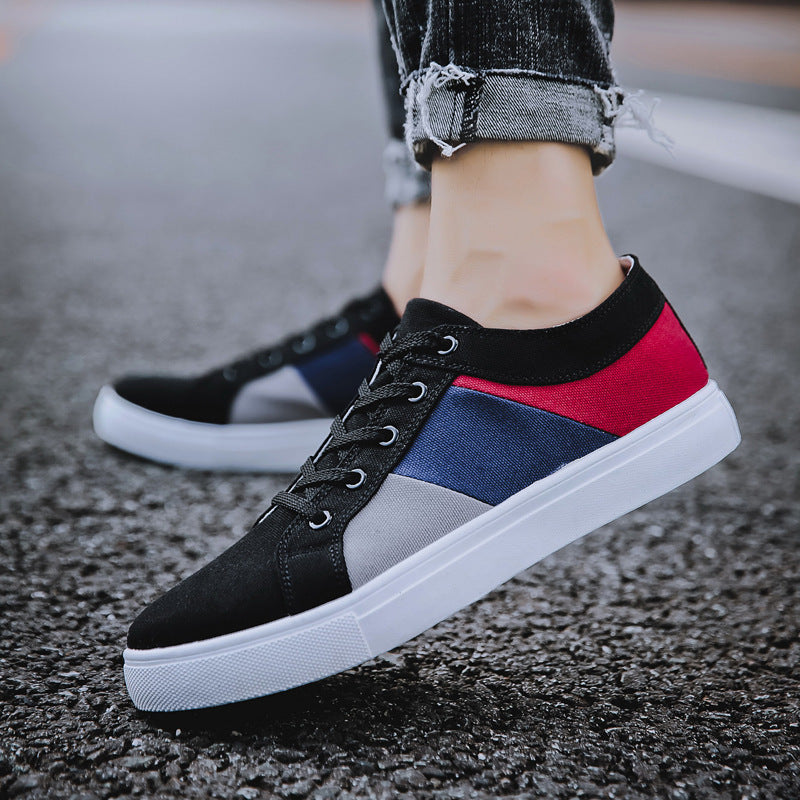 Korean-Style Canvas Sports Shoes