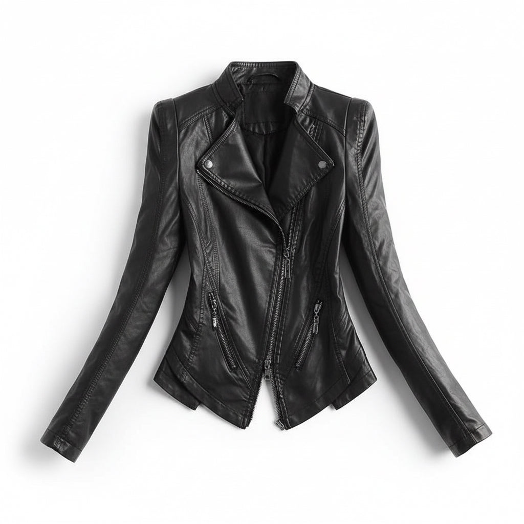 Midnight Tempo Moto Jacket ( Black) & Ivory Tempo Moto Jacket (White)