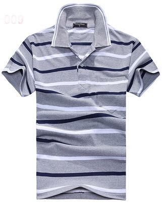 Stripes & Style Polo