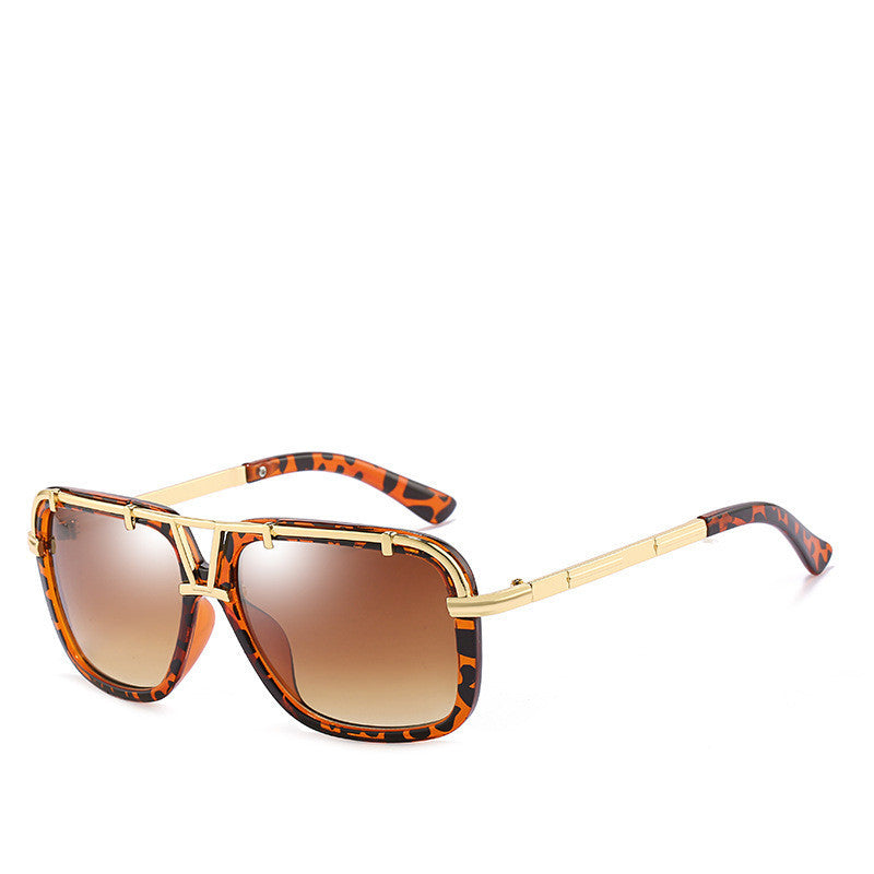 Prestige Classic PC Unisex Black & Gold Sunglasses