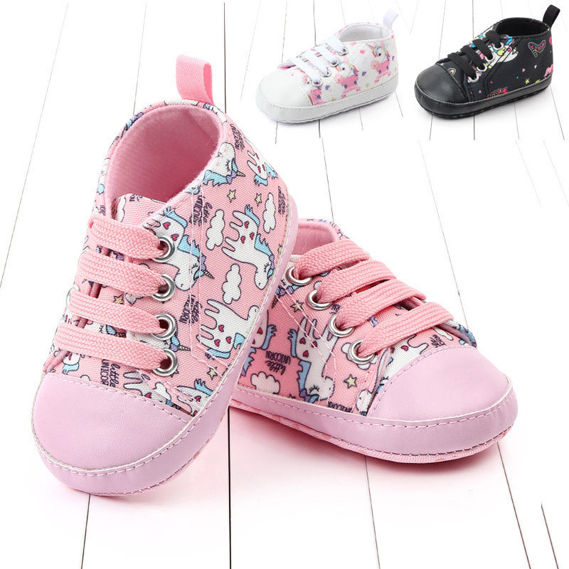 "Playful Step" Children's Canvas Shoes