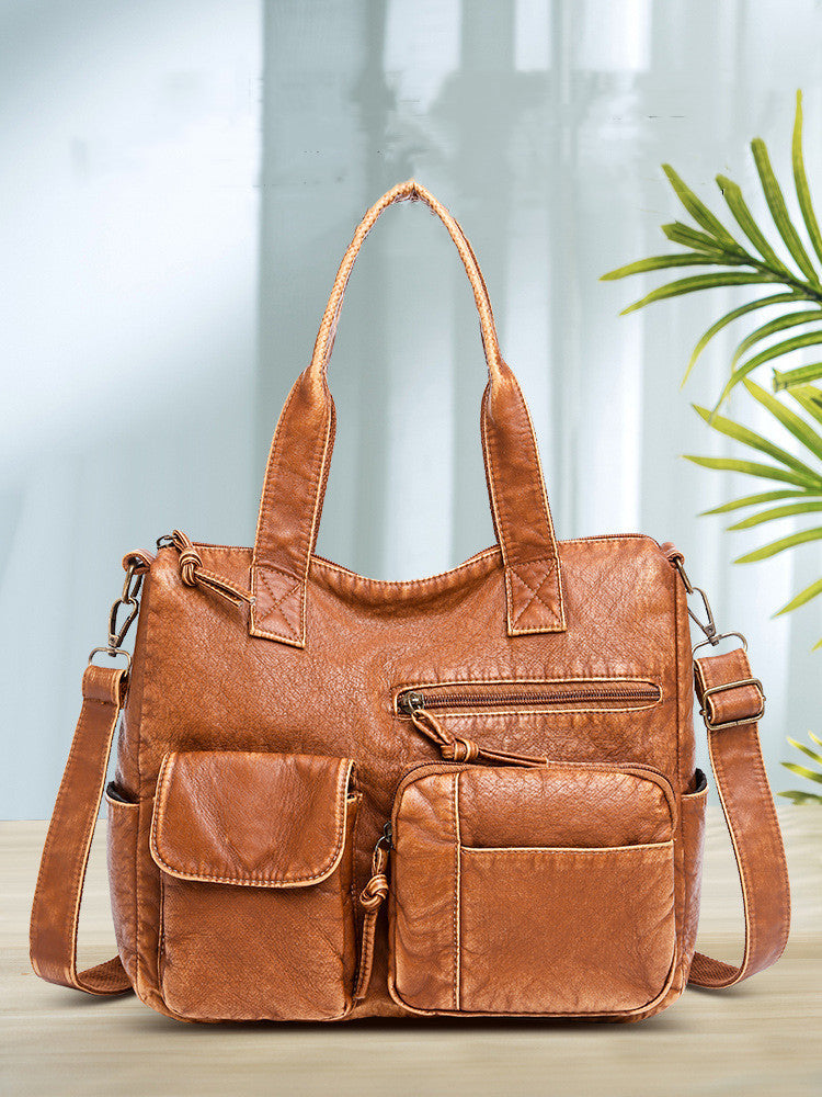 Retro Breeze Leather Bag