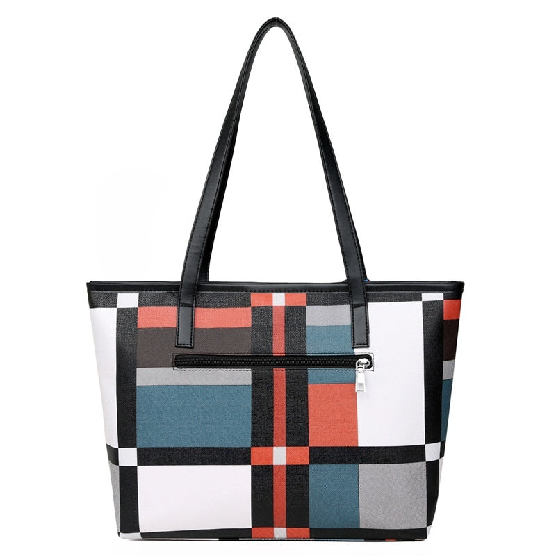 BlockBurst Tote